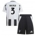 Maillot de foot Juventus Gleison Bremer #3 Domicile vêtements enfant 2024-25 Manches Courtes (+ pantalon court)